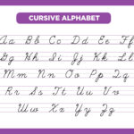 Free Printable Traceable Cursive Alphabet | Alphabet Tracing Worksheets