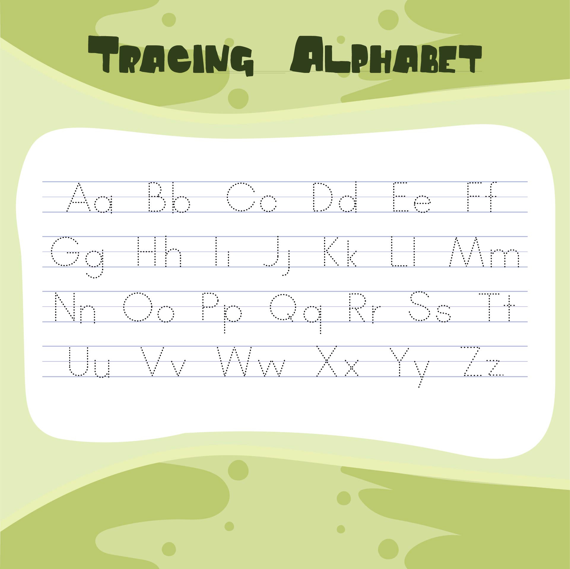 6 Best Free ABC Worksheets Preschool Printables Printablee