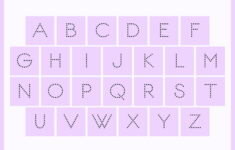 7 Best Free Printable Tracing Alphabet Letters Printablee
