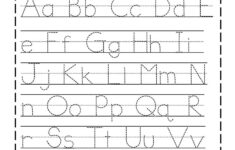 ABC Tracer Pages For Kids 101 Activity