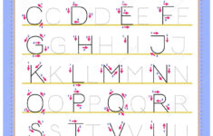 Abcd Tracing Worksheet AlphabetWorksheetsFree