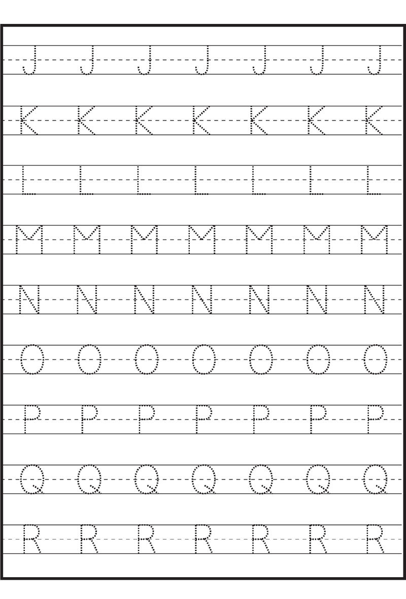 Alphabet Capital Letters For Tracing Coloring Sheets