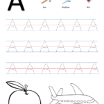 Alphabet For Tracing Free Preschool