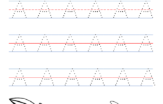 Alphabet For Tracing Free Preschool