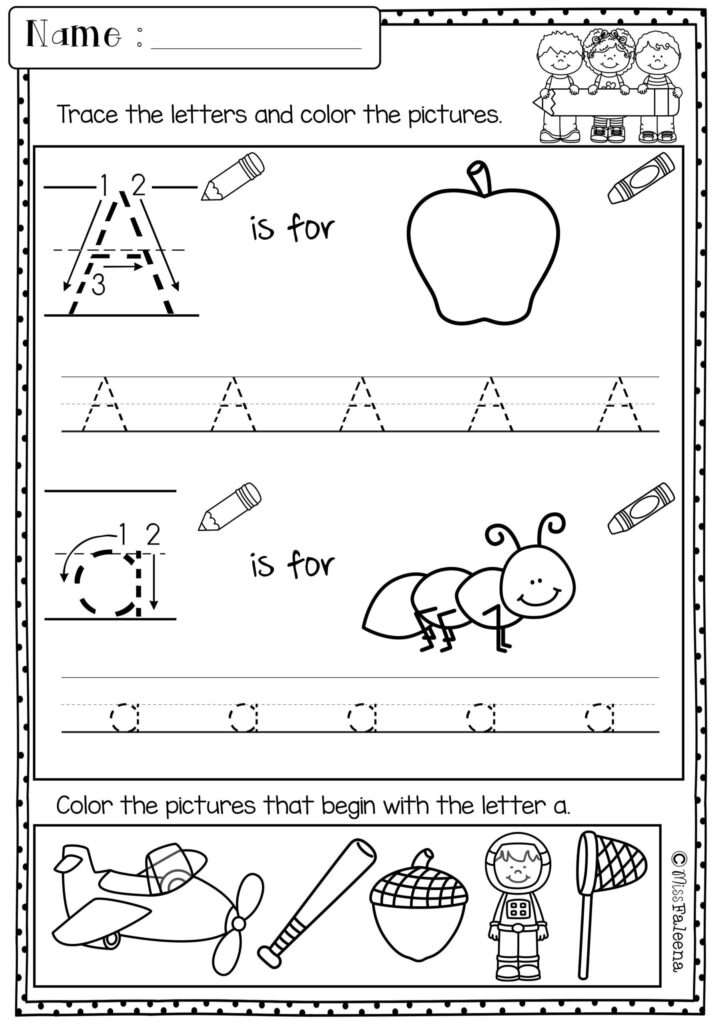 Alphabet Worksheets For Grade 1 Pdf