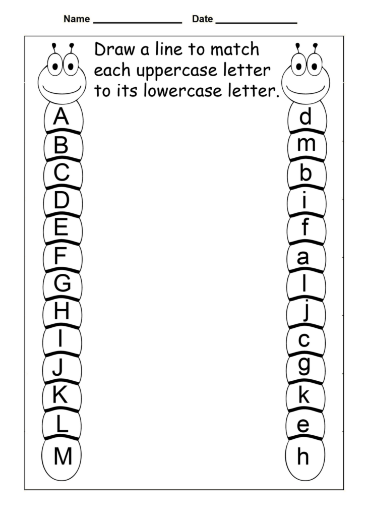 Alphabet Letters Worksheets For Preschool
