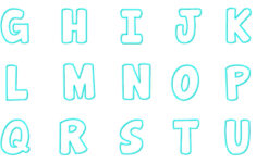 Alphabet Template Large To Print