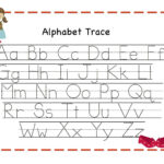 Alphabet Tracer Pages For Kids Activity Shelter