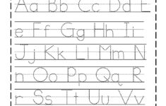 Alphabet Tracing Printables For Kids Activity Shelter