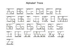Alphabet Tracing With Arrows AlphabetWorksheetsFree