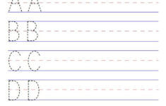 Alphabet Tracing Workbook Digital Printable PDF Trace Abc Etsy