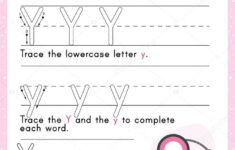 Alphabet Tracing Worksheet Writing Exercises Kids Paper Ready Print