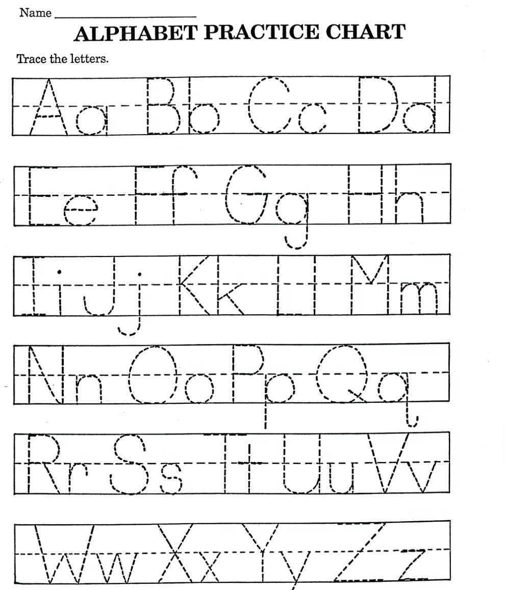 Alphabet Tracing Worksheets Generator AlphabetWorksheetsFree