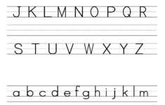 Alphabet Worksheets Best Coloring Pages For Kids