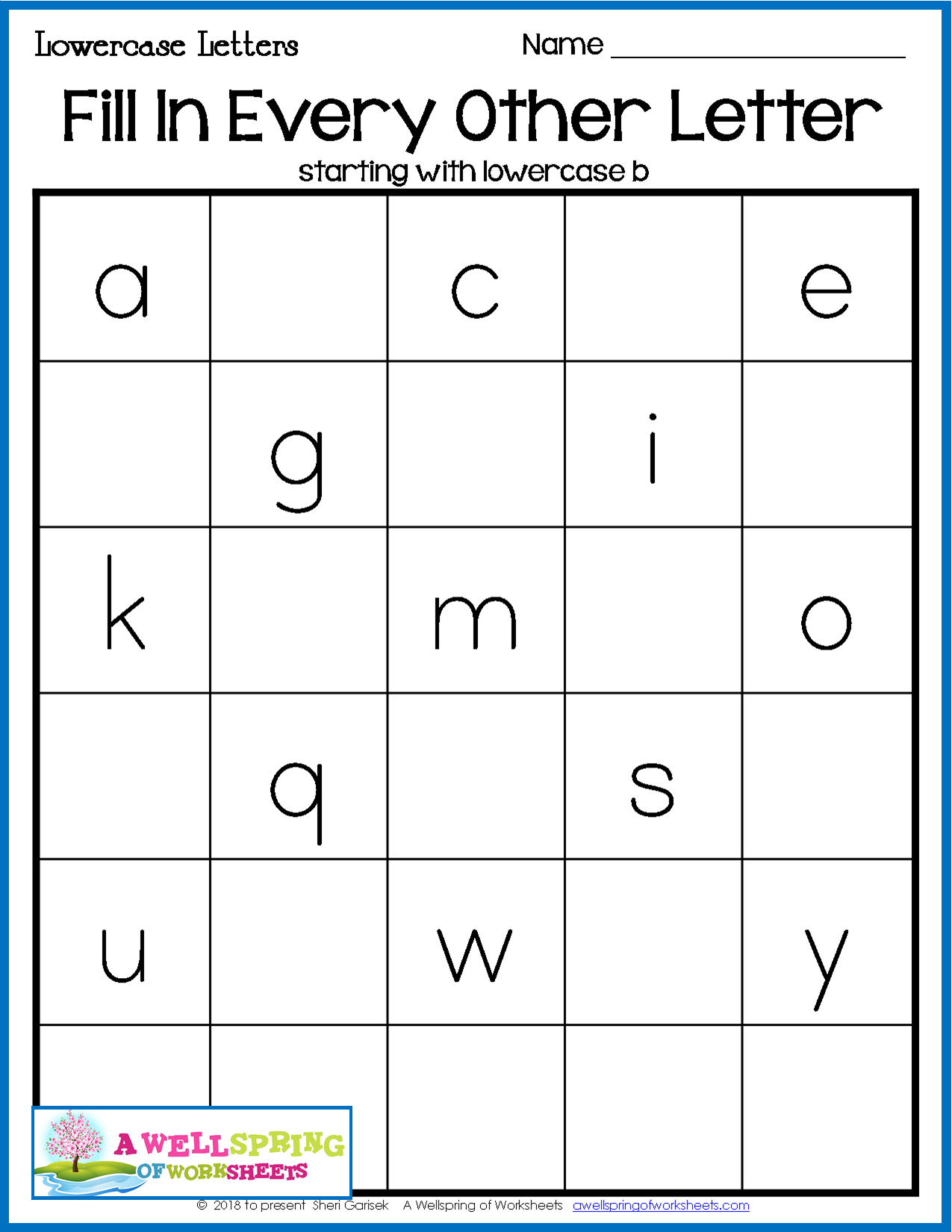 Alphabet Letters Worksheet For Grade 2 | Alphabet Tracing Worksheets