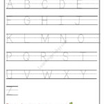 Alphabets Capital Letters Tracing Alphabet Capital Letters Alphabet