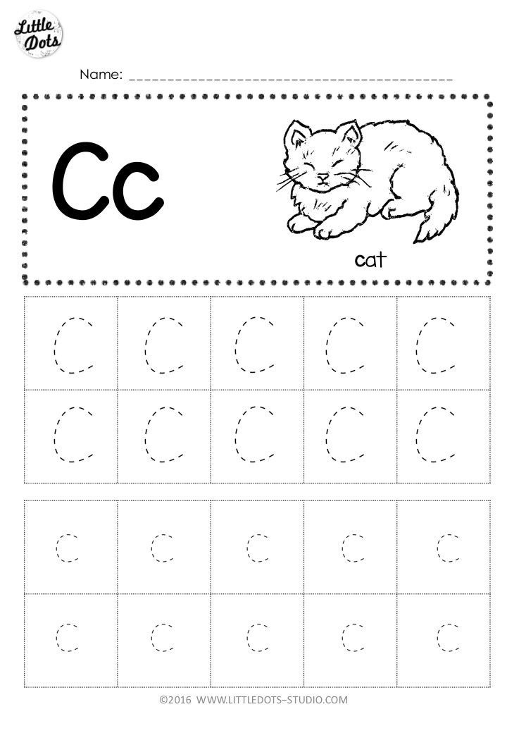 C Tracing Worksheets Tracing Worksheets Preschool Letter Tracing 