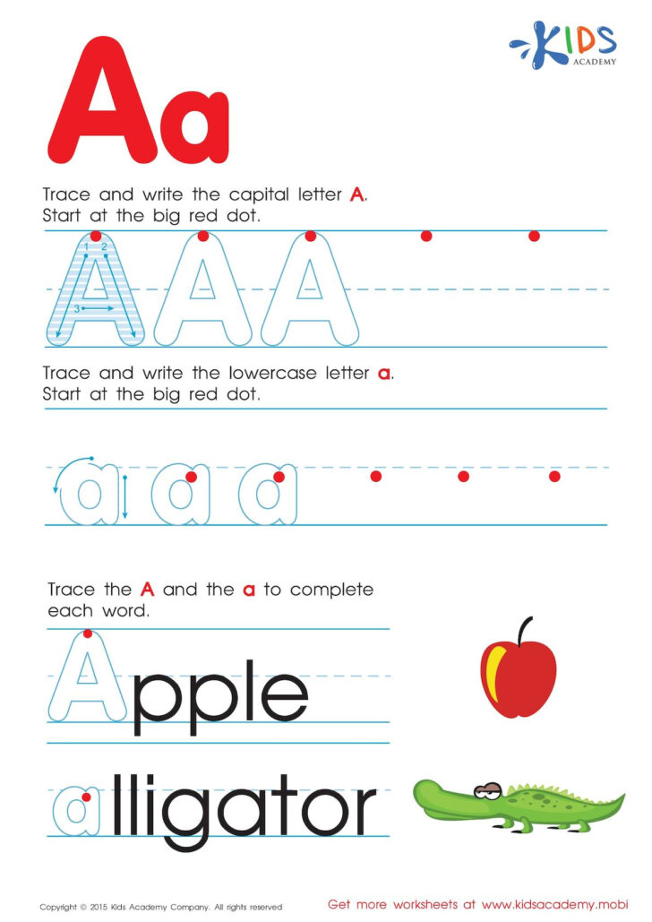Alphabet Worksheets Free Printables