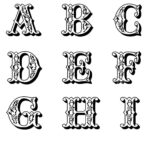 Capital Alphabet Letters Printable Capital Alphabet Lettering