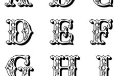 Capital Alphabet Letters Printable Capital Alphabet Lettering