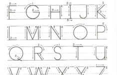 Capital Letter Worksheets To Print Activity Shelter