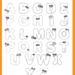 Color The Alphabet Worksheet By SKOOLGO