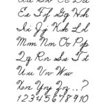 Cursive Alphabet Free Printable AlphabetWorksheetsFree