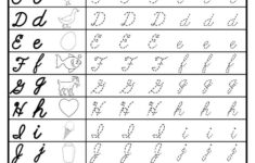 Cursive Alphabet Uppercase And Lowercase Chart AlphabetWorksheetsFree