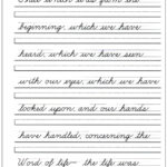 Cursive Writing Tracing Worksheets Pdf Name Tracing Generator Free