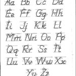 D Nealian Alphabet Tracing Worksheets TracingLettersWorksheets