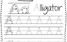FREE ABC Tracing Worksheets Alphabet A Z Upper And Lower Case 01