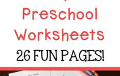 FREE Alphabet Preschool Worksheets 26 Fun Pages Homeschool