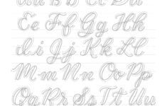 Free Calligraphy Alphabets Jacy Corral Hand Lettering Alphabet