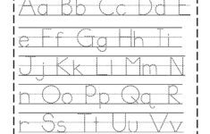 Free English Worksheets Alphabet Tracing Capital Letters Free