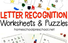Free Printable Alphabet Worksheets For Preschoolers Letter