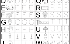 Grade 1 Alphabet Tracing Worksheets TracingLettersWorksheets