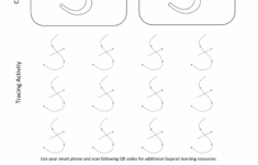 Gujarati Alphabet Tracing Worksheets Name Tracing Generator Free