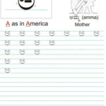 Kannada Alphabet Tracing Worksheet Alphabet Practice Worksheets