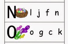 Kindergarten Worksheets Match Upper Case And Lower Case Letters 4