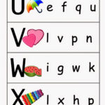 Kindergarten Worksheets Match Upper Case And Lower Case Letters 6