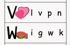 Kindergarten Worksheets Match Upper Case And Lower Case Letters 6