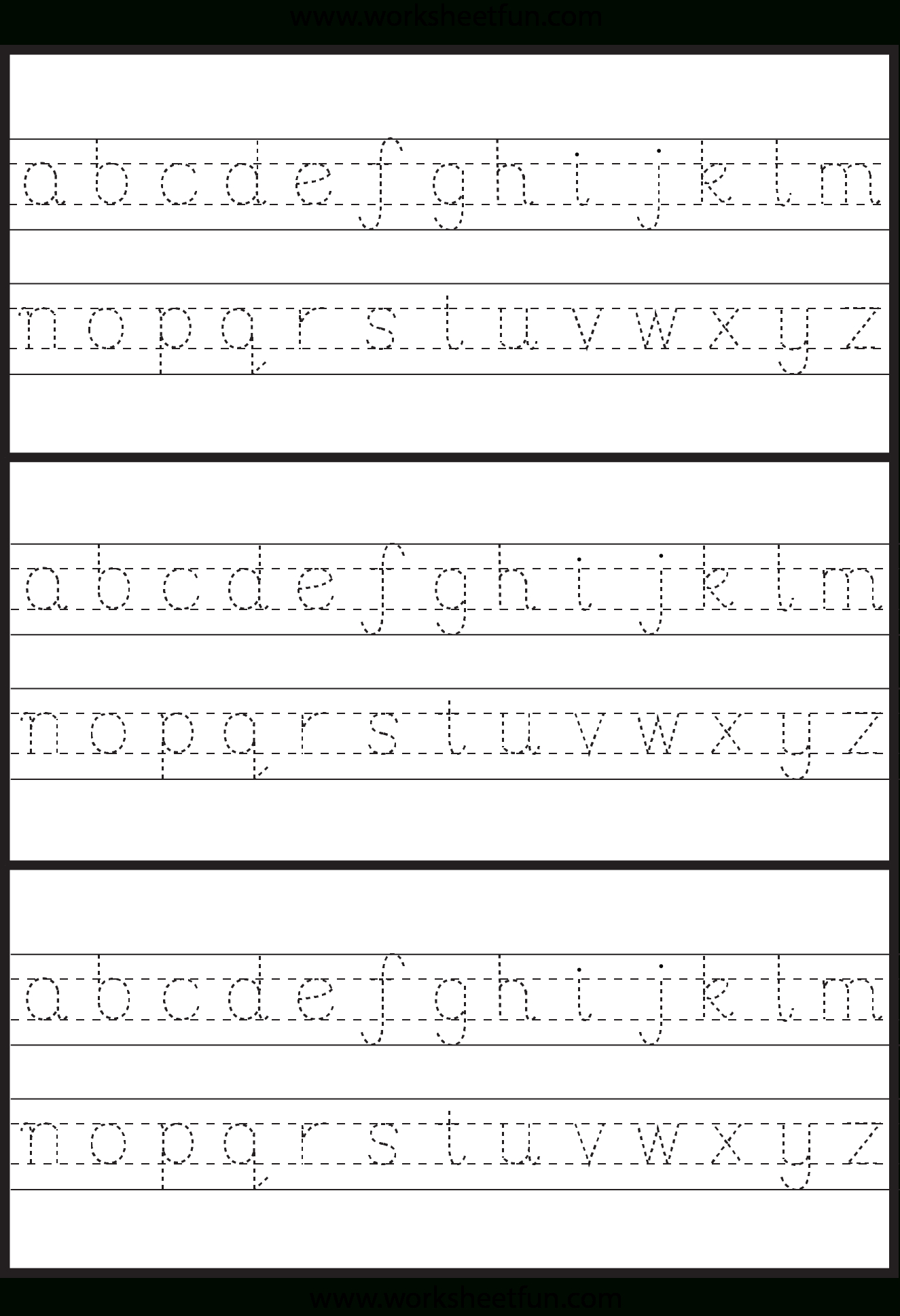 Lowercase Letters Tracing Worksheets Pdf TracingLettersWorksheets