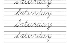 Name Tracing Cursive Generator AlphabetWorksheetsFree