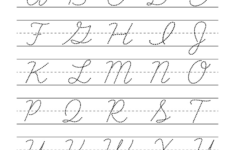 Name Tracing Worksheets Cursive AlphabetWorksheetsFree
