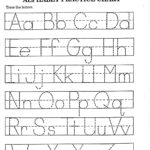 Free Printable Preschool Alphabet Tracing Worksheets | Alphabet Tracing ...