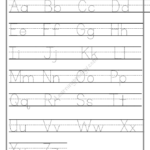 Simple Alphabet Tracing Alphabet Tracing Worksheets Lowercase
