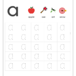 Small Letter Alphabets Tracing And Writing Worksheets Printable