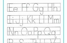 Spanish Alphabet Worksheets For Kindergarten Printable Alphabet