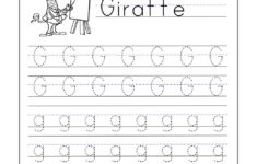 The Letter G Tracing Worksheets AlphabetWorksheetsFree