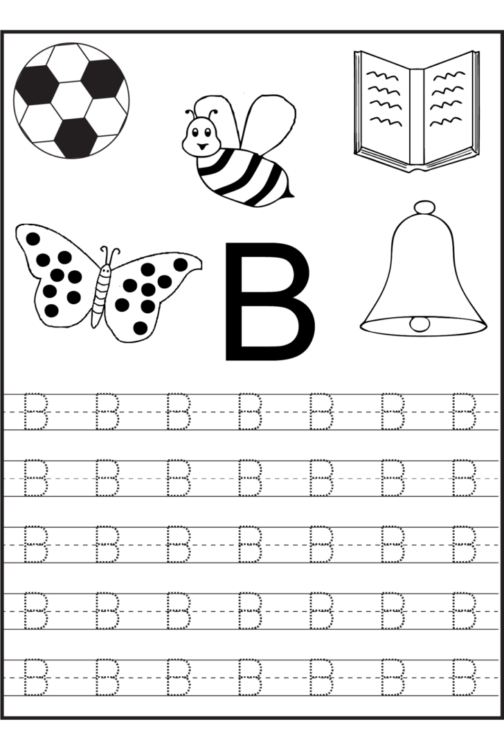 Alphabet Tracing Worksheets B